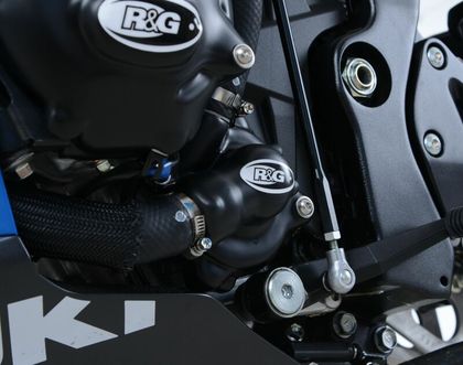 Protection Moteur R&G Racing Couvre-carter gauche (pompe à eau) noir GSX-R 1000