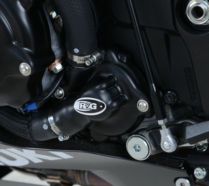 Protection Moteur R&G Racing Couvre-carter gauche (pompe à eau) noir GSX-R 1000