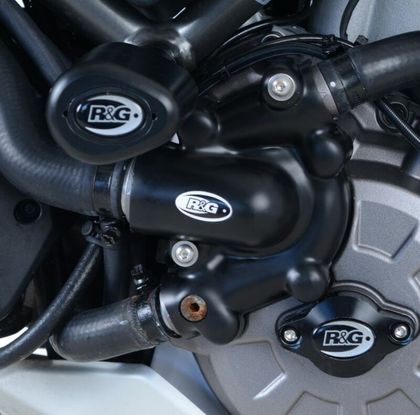 R&G Racing Left Crankcase Black Motor protection
