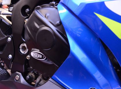 R&G Racing (Clutch) Right Cranckase Protection Cover Black Motorbeveiliging