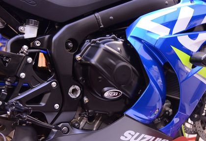 R&G Racing (Clutch) Right Cranckase Protection Cover Black Motorbeveiliging