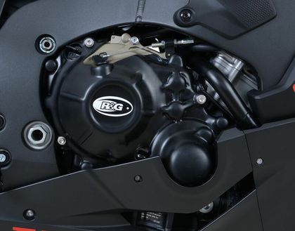 Protection Moteur R&G Racing Couvre-carter droit noir Ref : RGR02415A / 1069098 