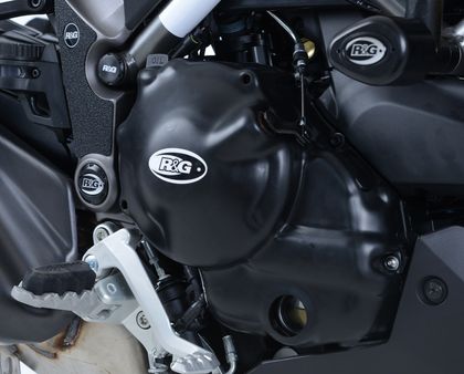 Protection Moteur R&G Racing Couvre-carter droit noir Ref : RGR02417A / 1069101 
