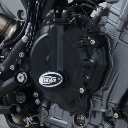 Protection Moteur R&G Racing Couvre-carter droit (embrayage) noir Ref : RGR02421A / 1069107 