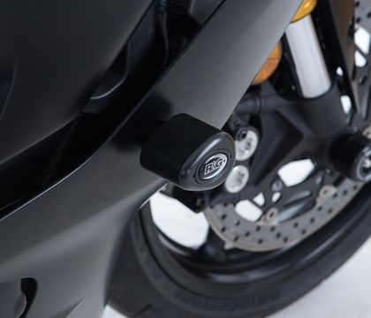 R&G Racing Aero Black Motor protection Ref : RGR02552A / 1069439 YAMAHA 600 YZF-R6 (RJ27) - 2017 - 2021