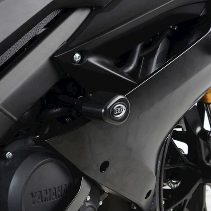 Protection Moteur R&G Racing de Aero noir Ref : RGR02567A / 1069464 YAMAHA 125 YZF-R125 ABS (RE39) - 2019 - 2022