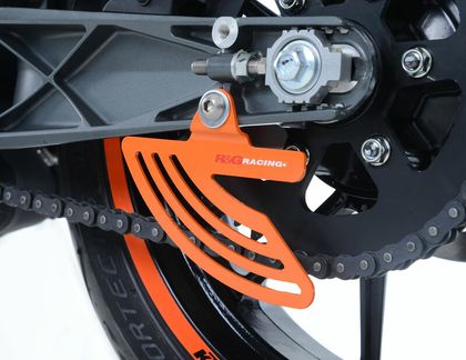 Protège couronne R&G Racing (dent de requin) alu noir Ref : RGR02611A / 1070082 