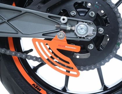Protège couronne R&G Racing (dent de requin) alu noir