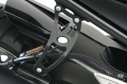 Kit suppression repose pieds R&G Racing Patte de fixation de silencieux noir