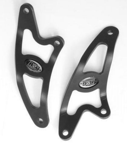 R&G Racing Exhaust Hanger Black Footrest removal kit