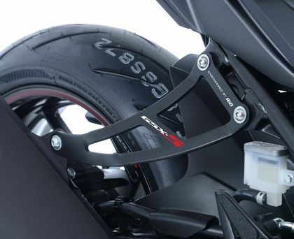 Kit suppression repose pieds R&G Racing Patte de fixation de silencieux noir Ref : RGR02646A / 1070719 