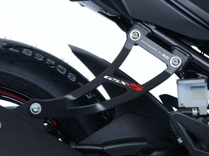 Kit suppression repose pieds R&G Racing Patte de fixation de silencieux noir