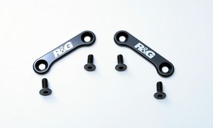 Kit suppression repose pieds R&G Racing Caches orifices de arrière gauche et droit noir