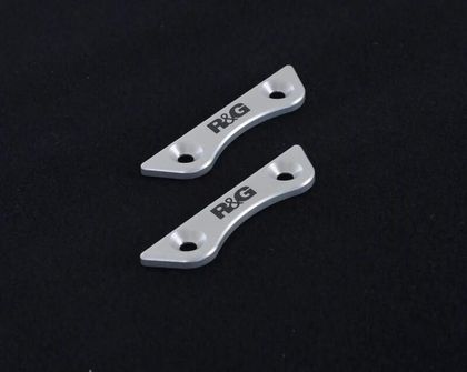 Kit suppression repose pieds R&G Racing Cache-orifices arrière argent