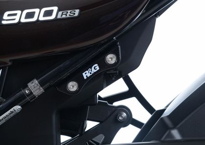 Kit suppression repose pieds R&G Racing Cache-orifices arrière noir