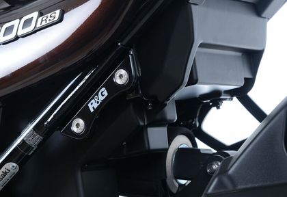 Kit suppression repose pieds R&G Racing Cache-orifices arrière noir