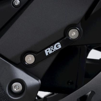 Kit suppression repose pieds R&G Racing Cache orifice gauche noir