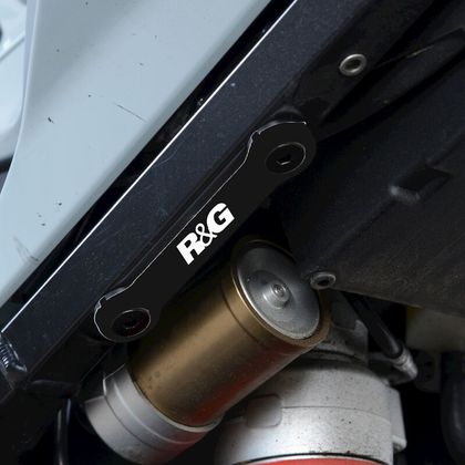 R&G Racing Blanking Plate Black Footrest removal kit