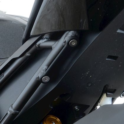 Kit suppression repose pieds R&G Racing Cache orifice arrière noir