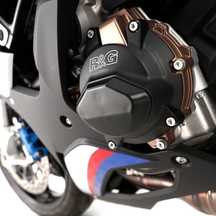 Protection Moteur R&G Racing Couvre-carter gauche (alternateur) PRO noir