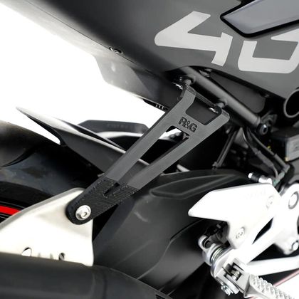 Kit suppression repose pieds R&G Racing arrière et de suspension d'échappement Ref : RGR02855A / 1126606 CF MOTO 450 450 SR - 2023 - 2025
