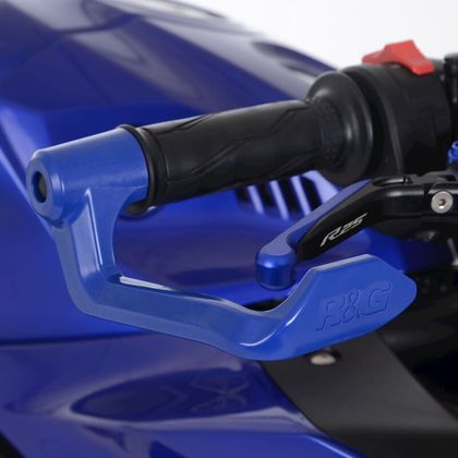 Protection levier R&G Racing de frein nylon bleu