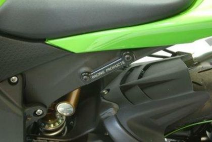 Kit suppression repose pieds R&G Racing Caches orifices repose-pieds arrière gauche noir
