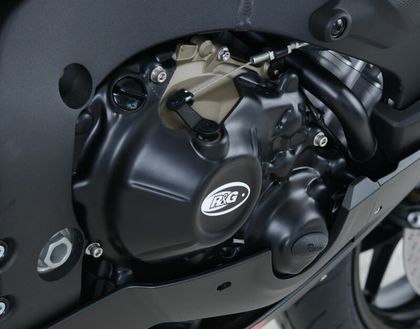 R&G Racing Race Series (Clutch) Right Crankcase Protection Cover Black Motorbeveiliging