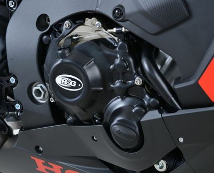 R&G Racing Race Series (Clutch) Right Crankcase Protection Cover Black Motorbeveiliging