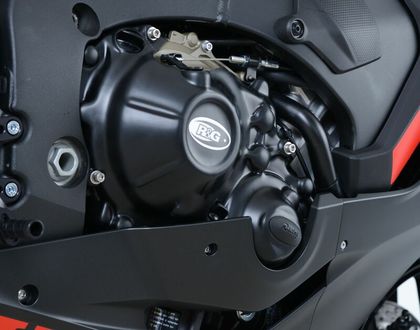 R&G Racing Race Series (Clutch) Right Crankcase Protection Cover Black Motorbeveiliging