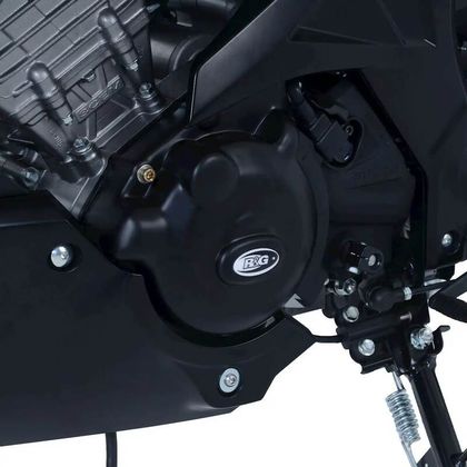 R&G Racing (Generator) Kurbelgehäusedeckelschutz rechts Schwarz Schutz Motor