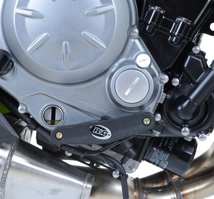 R&G Racing Right Engine Slider Black Motor protection Ref : RGR02970A / 1069197 