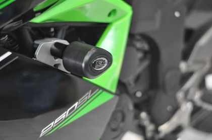 R&G Racing Aero Crash Protectors Black Motor protection