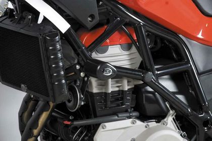 R&G Racing ZWARTE AERO VALBLOKKEN VOOR Motorbeveiliging