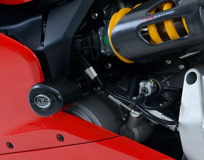 R&G Racing Aero Crash Protectors Black Motor protection