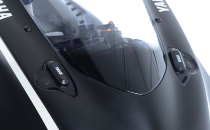 Obturateurs de rétroviseur R&G Racing Cache - orifices noir