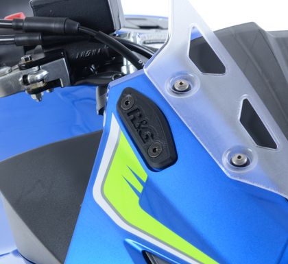 Obturateurs de rétroviseur R&G Racing Cache - orifices noir