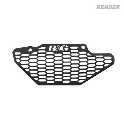 R&G Racing Grill samler Pro - sort Radiatorbeskyttelse Ref : RGR03370A / 1151429 DUCATI 937 MULTISTRADA V2 - 2025 - 2026