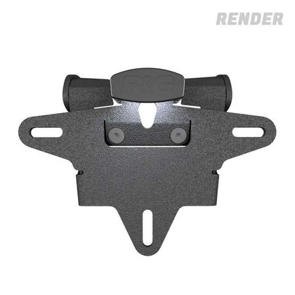 Support de plaque R&G Racing noir