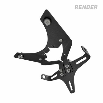 Support de plaque R&G Racing immatriculation