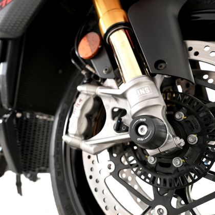 Protections de fourche R&G Racing 1151307 Ref : RGR03440A / 1151307 APRILIA 1100 TUONO 1100 V4 FACTORY - 2025 - 2026