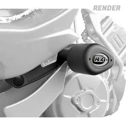R&G Racing Aero - sort Støttebøjle Ref : RGR03492A / 1156396 