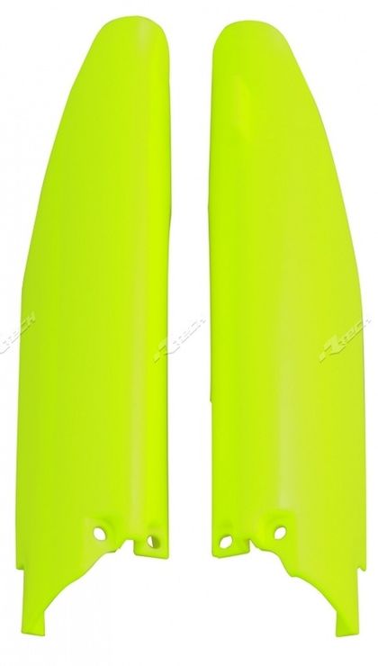 Protectores de la horquilla Racetech amarillo fluorescente
