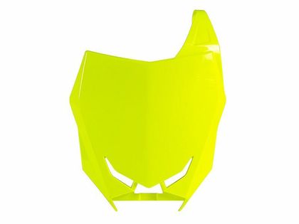 Carena  numero anteriore Racetech Front Number Plate Neon Yellow