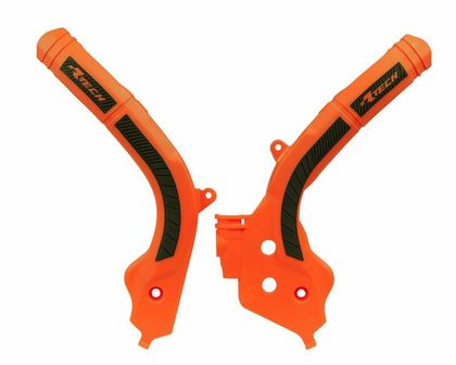 Racetech RACTECH bi-materiaal oranje/zwart Framebescherming Ref: RH00154A / 1065147 