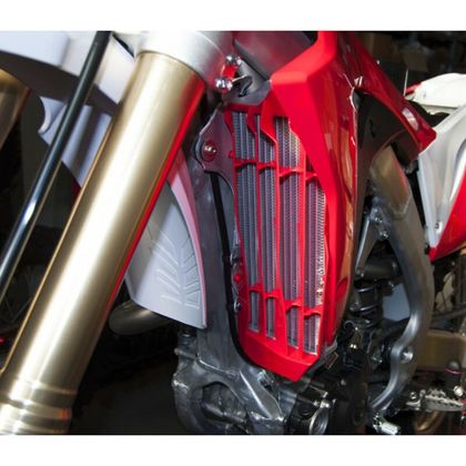 Protezione per radiatore Racetech Oversized Radiator Louvers Red