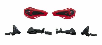 Protèges-mains Racetech HP1 rouge Universel