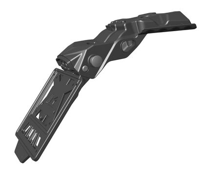 Feux arrière Racetech Support de plaque d'immatriculation avec T7 Revolution Ref : RH00497A / 1125250001 