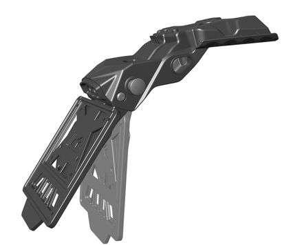 Feux arrière Racetech Support de plaque d'immatriculation avec T7 Revolution