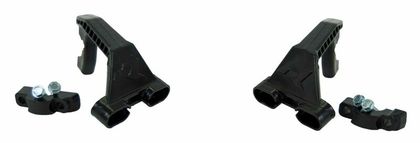 Racetech Montagesatz Handschoner HP1/HP2 schwarz Adapter Handschutz Universell